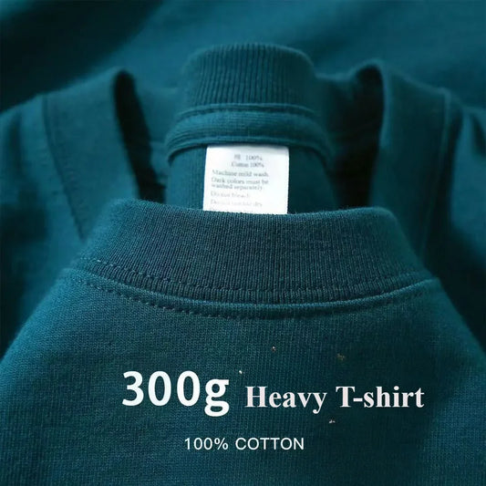 T-shirt oversize tissu épais